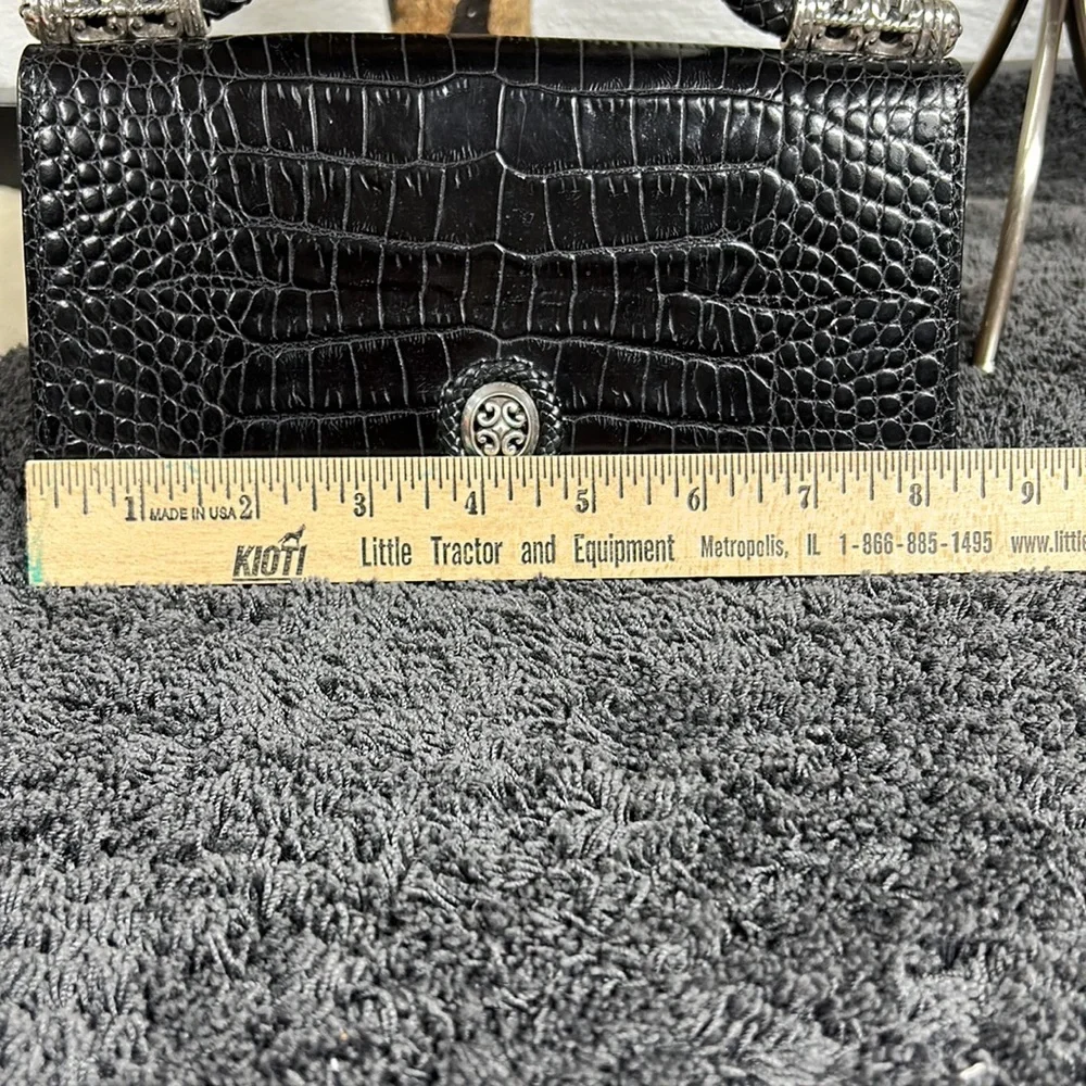 Brighton wallet/purse black‎ leather lots of pockets and compartments